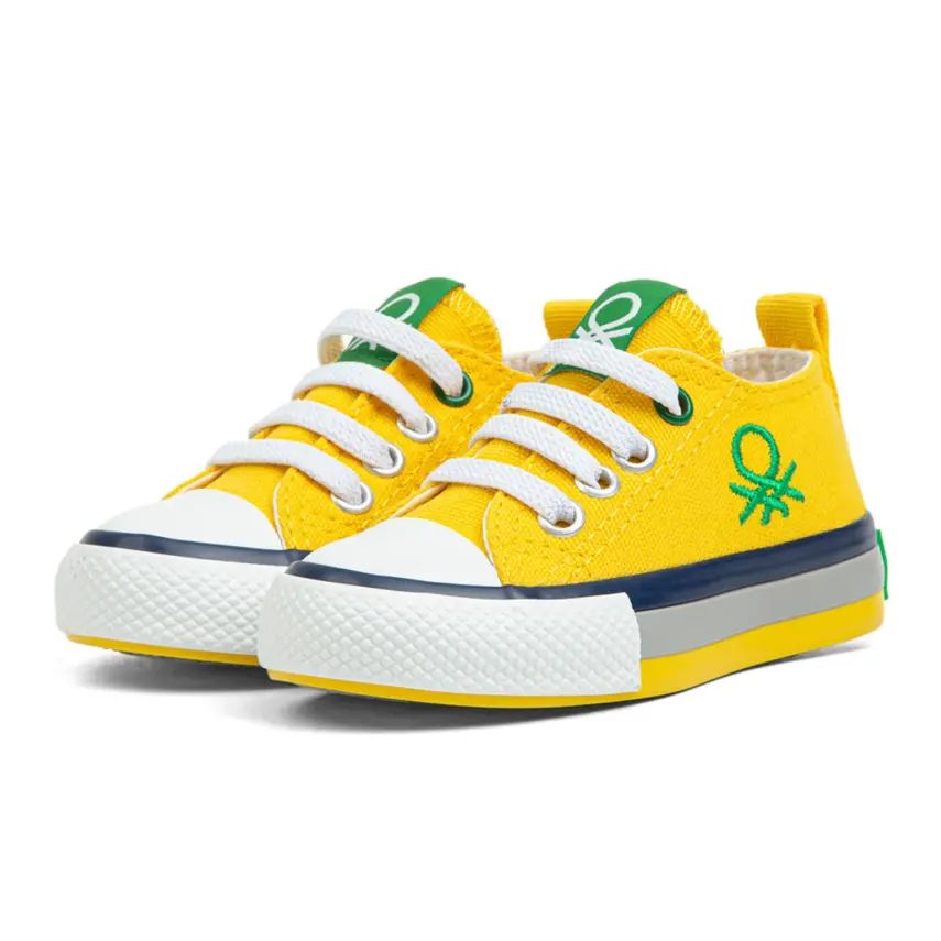 Benetton Çocuk Ayakkabısı Spor Sarı - 1