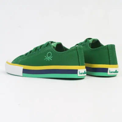 Benetton Çocuk Ayakkabısı Spor Yeşil - 4