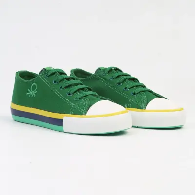 Benetton Çocuk Ayakkabısı Spor Yeşil - 5