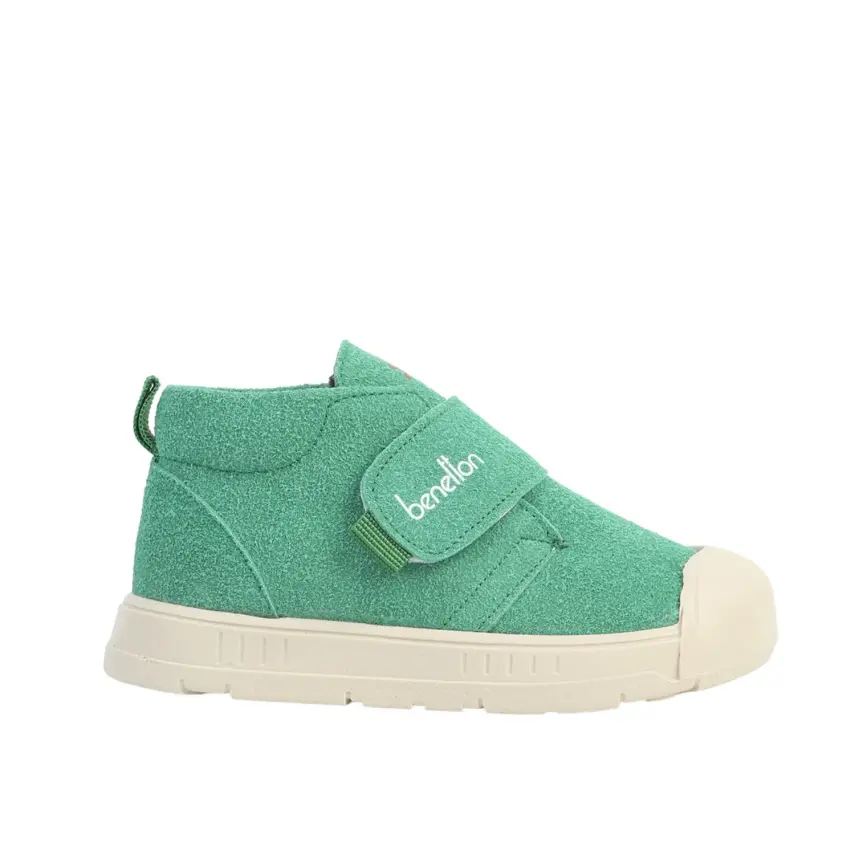 Benetton Çocuk Kışlık Ayakkabı Suni Deri Yeşil - 2