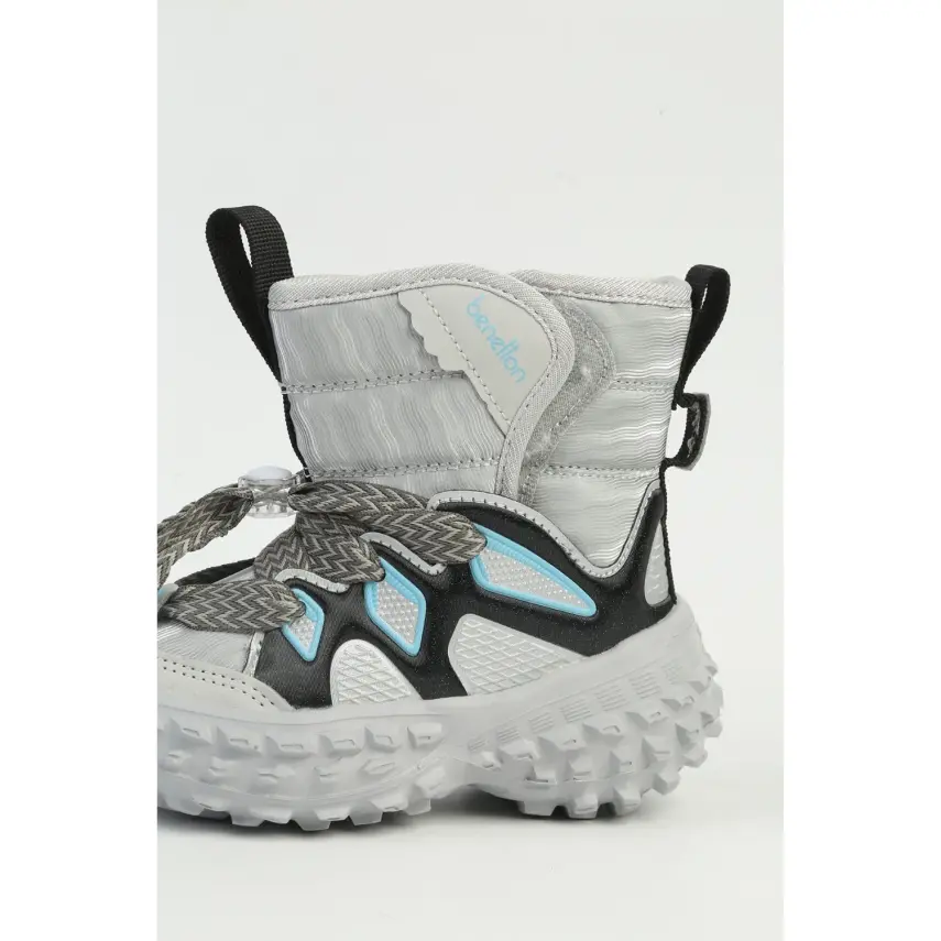 Benetton Erkek Bebek Bot ve Çizme Gri - 7