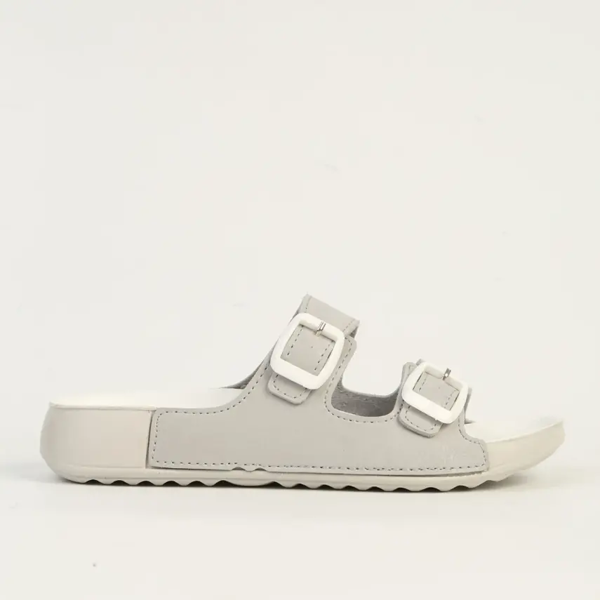 Benetton Erkek Bebek Terlik Gri - 1