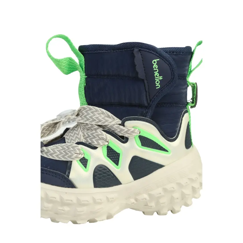 Benetton Erkek Çocuk Bot ve Çizme Lacivert  - 2