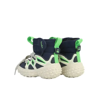 Benetton Erkek Çocuk Bot ve Çizme Lacivert  - 8