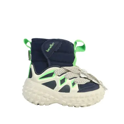 Benetton Erkek Çocuk Bot ve Çizme Lacivert  - 7