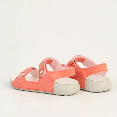 Benetton Kız Çocuk Sandalet Somon - 3