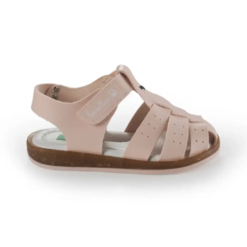 Benetton Kız Terlik Pudra - 1
