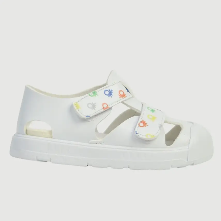 Benetton Sandalet Beyaz - 1