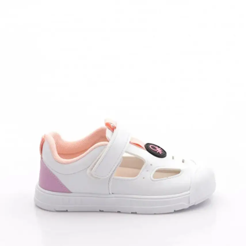 Benetton Sandalet Beyaz - Pudra - 2