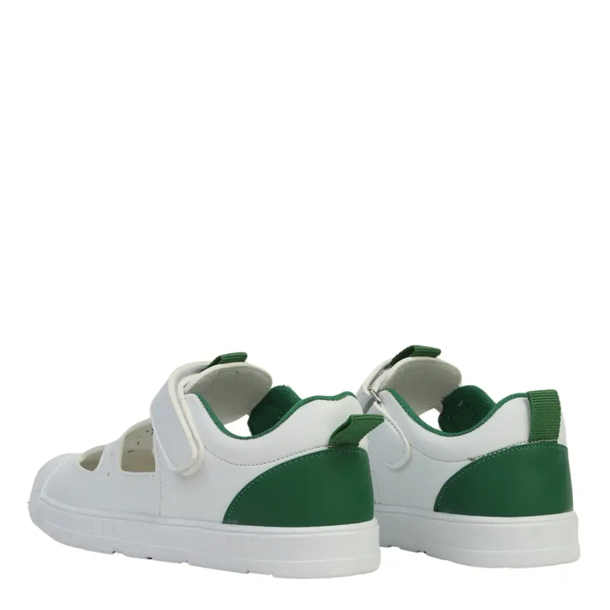 Benetton Sandalet Beyaz - Yeşil - 3