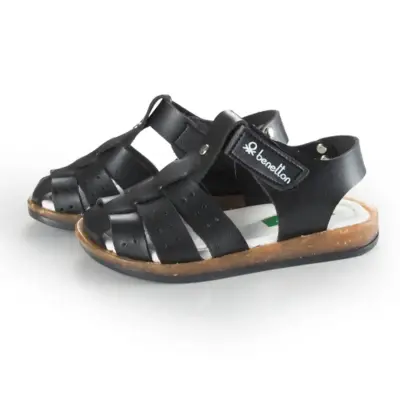Benetton Terlik Siyah (1)