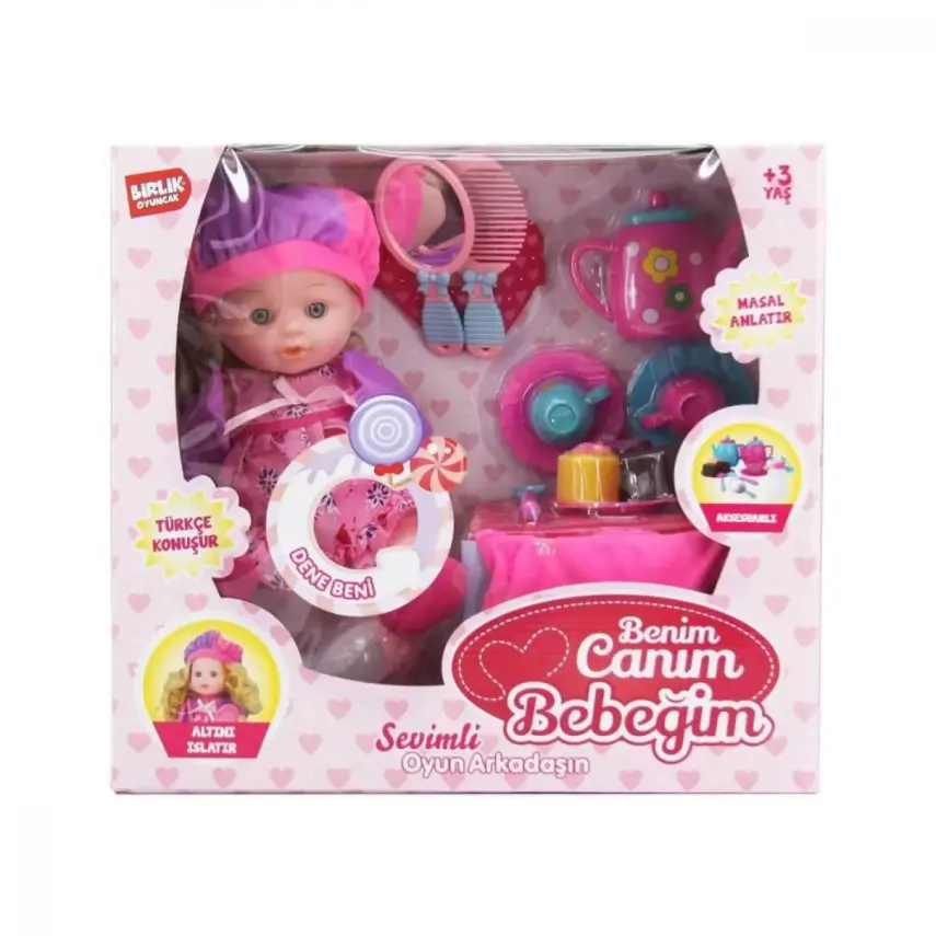 Benim Canım Bebeğim Piknik Setli Altını Islatan Bebek - 1