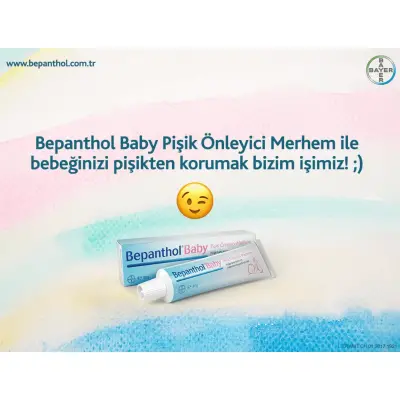 Bepanthol Baby Pişik Önlemeye Yardımcı Merhem 100 gr x 2 Adet (1)