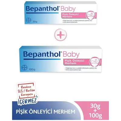 Bepanthol Baby Pişik Önlemeye Yardımcı Merhem 100 gr+30 gr  - 3