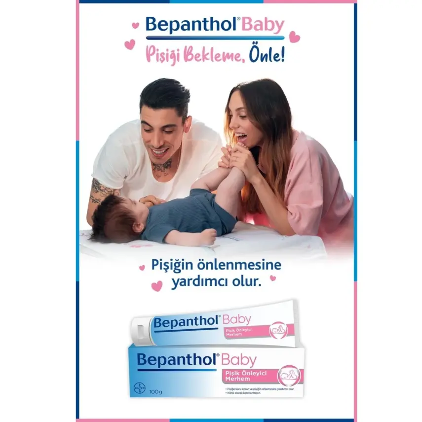 Bepanthol Baby Pişik Önlemeye Yardımcı Merhem 100 gr+30 gr  - 5