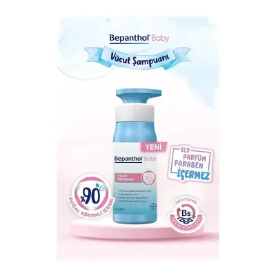 Bepanthol Baby Vücut Şampuanı 400 ml (1)