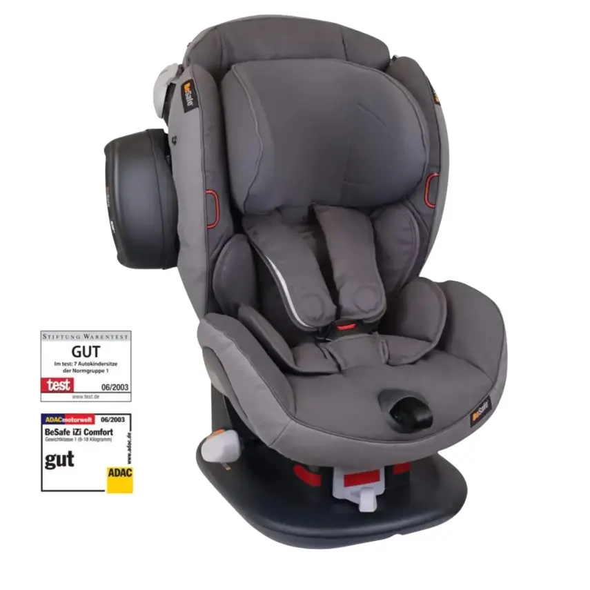 Besafe İzi Comfort X3 ADACLI Oto Koltuğu 9-18 Kg Metallic Melange - 1