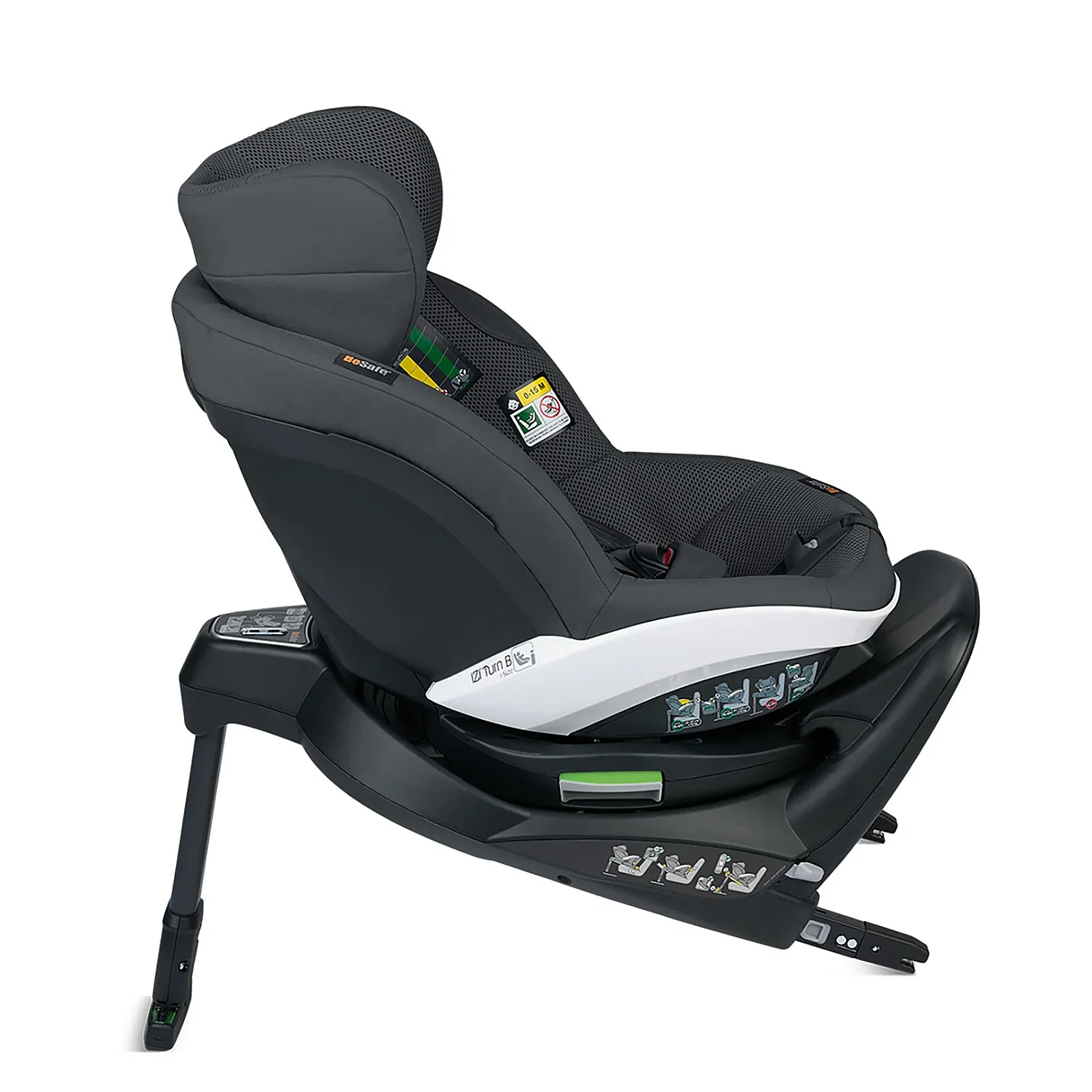 Besafe Izi Turn B I-Size Oto Koltuğu 0-18 Kg Anthracite Mesh