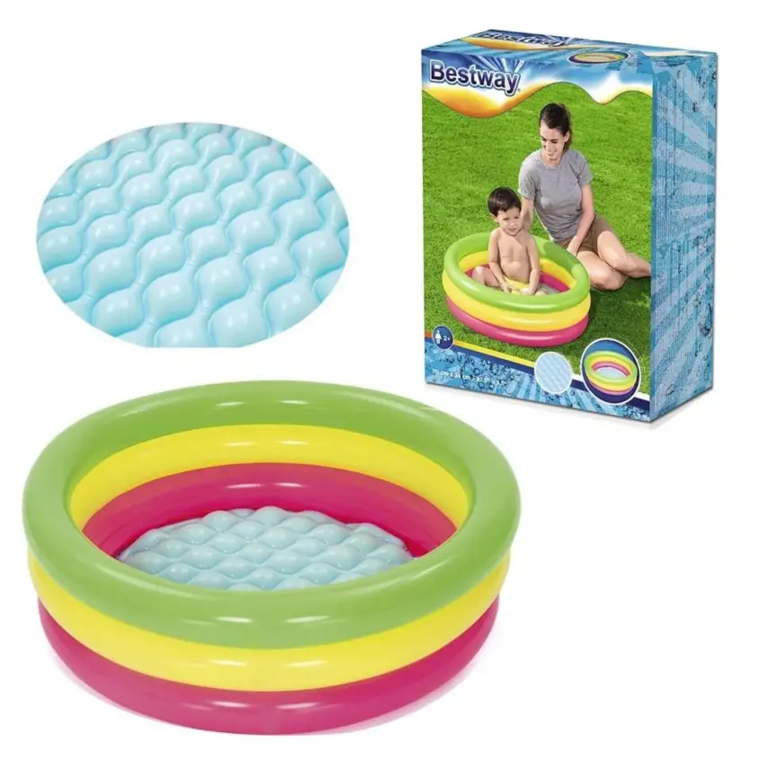 Bestway Havuz 3 Boğum Şişme Taban 70x24 cm - 3