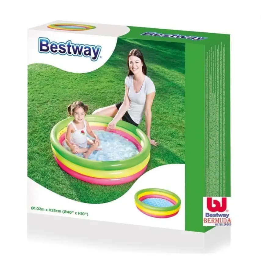 Bestway Havuz 3H Şişme Zemin 102x25 cm - 3
