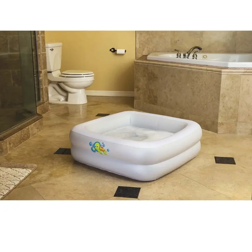 Bestway Havuz Şişme Taban Kare 86x86x25 cm - 5