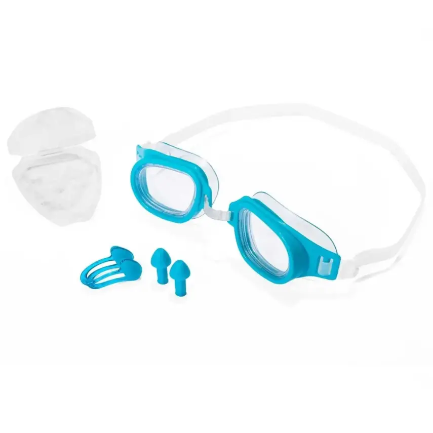 Bestway Yüzücü Gözlüğü Kulak Burun Tıkaç Set - 1