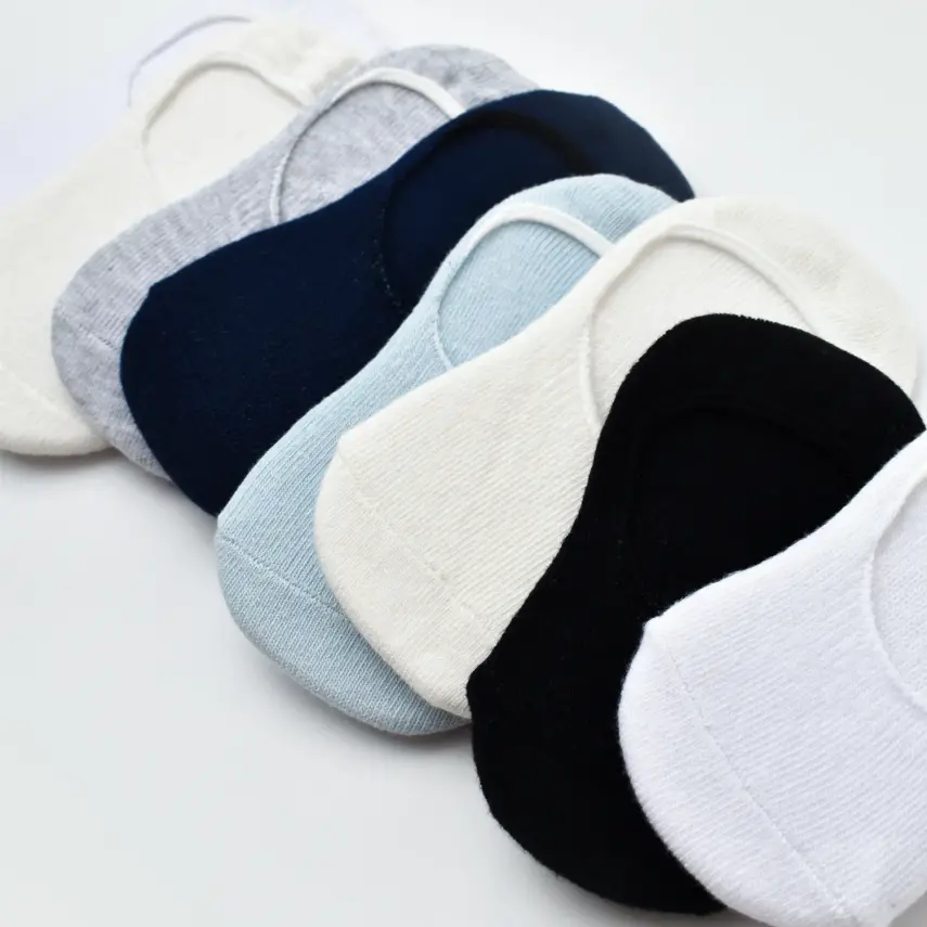 Bibaby Erkek Organik Babet Çorap 2li Basic Mavi - Ekru - 8