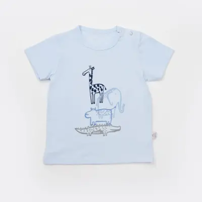 Bibaby Erkek T-Shirt Bimini Sun Safari Mavi - 6