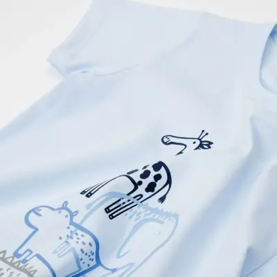 Bibaby Erkek T-Shirt Bimini Sun Safari Mavi - 7