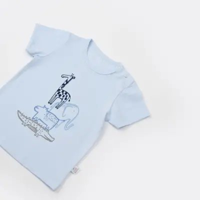 Bibaby Erkek T-Shirt Bimini Sun Safari Mavi - 8