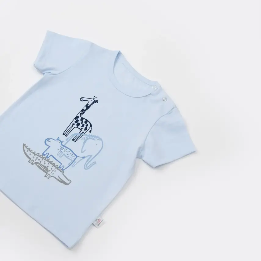 Bibaby Erkek T-Shirt Bimini Sun Safari Mavi - 8