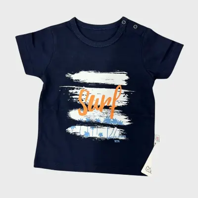 Bibaby Erkek T-Shirt Bimini Surfing Go Lacivert - 1