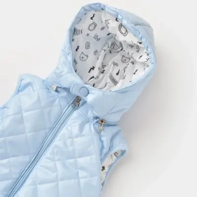 Bibaby Erkek Yelek Şişme Roar King Mavi (1)