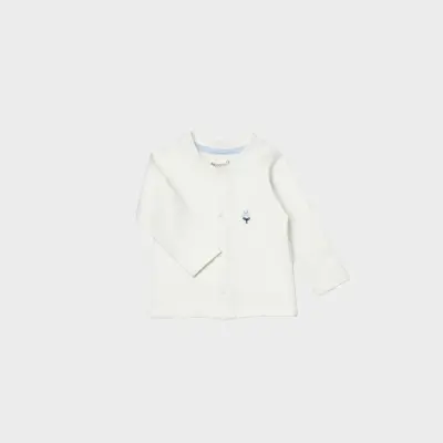 Bibaby Kız Bebek Organik Zıbın Takımı 4lü Battaniyeli Love Floral Ekru - Lila - 6