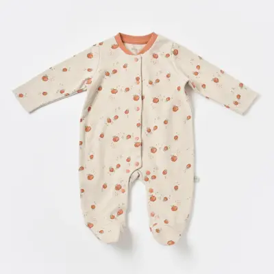 Bibaby Kız Organik Hastane Çıkışı 10lu Summer Fruit Light Cream Cramel - 7