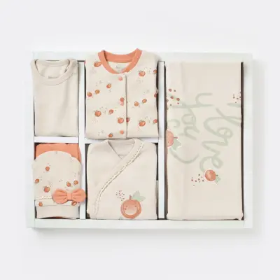 Bibaby Kız Organik Hastane Çıkışı 10lu Summer Fruit Light Cream Cramel - 12