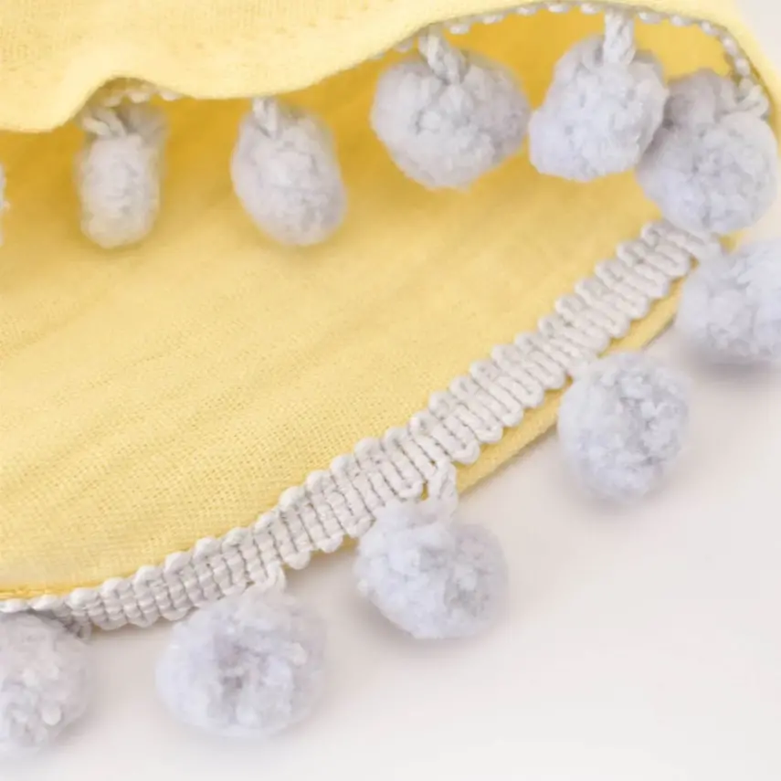 Bibaby Müslin Puset Örtüsü Sarı - 4