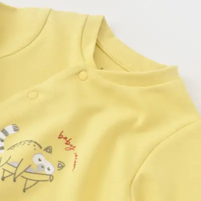 Bibaby Organik Tulum Baby Racoon Lemon Grass - 14