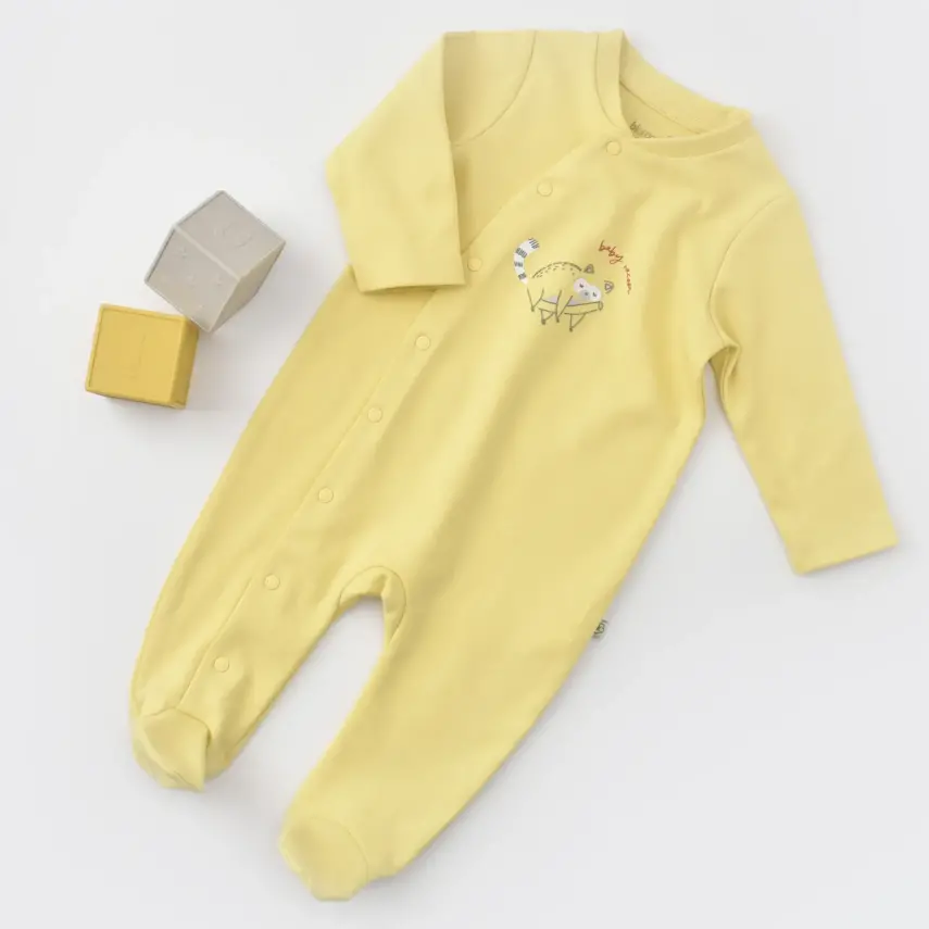 Bibaby Organik Tulum Baby Racoon Lemon Grass - 12