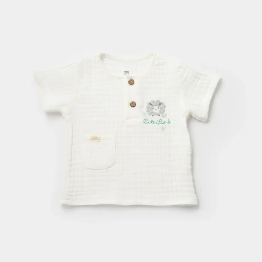 Bibaby Unisex 2li Takım Lamb Friends Gri - 3