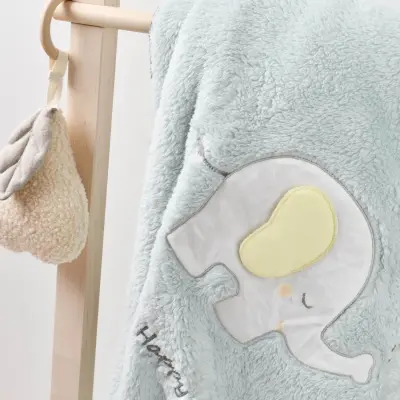 Bibaby Unisex Battaniye Elephant Live Nil (1)