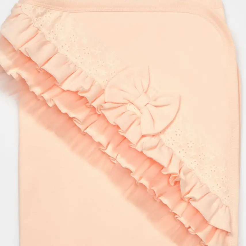 Bibaby Unisex Battaniye Happy Moon Somon - 2