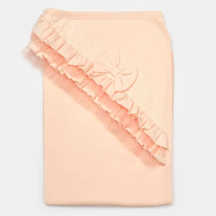 Bibaby Unisex Battaniye Happy Moon Somon - 1