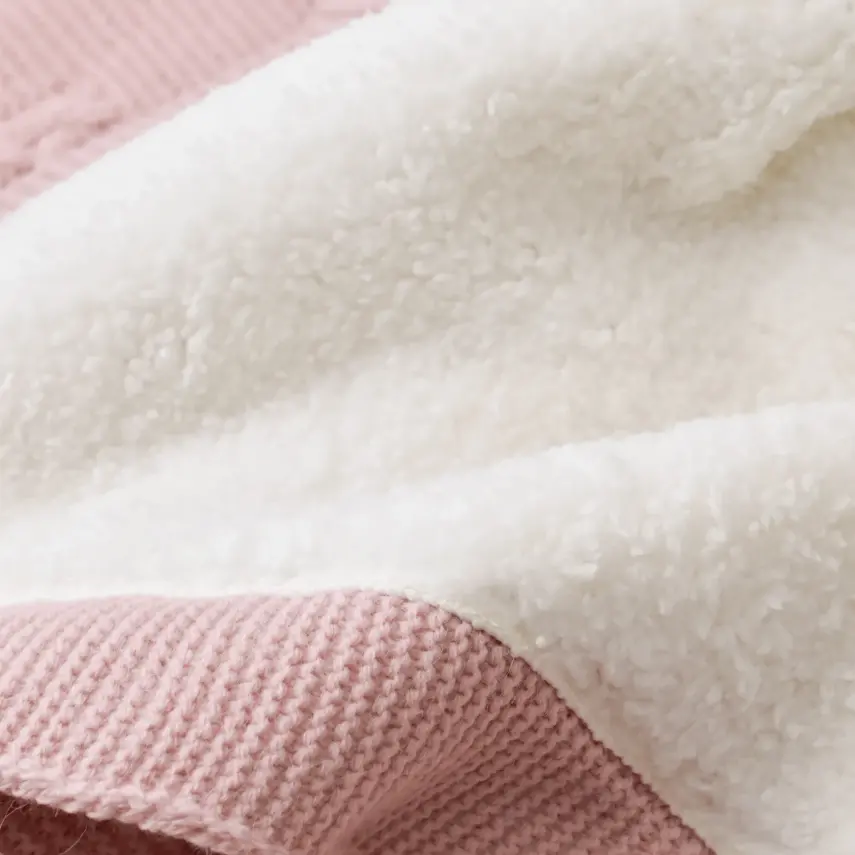 Bibaby Unisex Battaniye Triko Elegance Pembe - 13