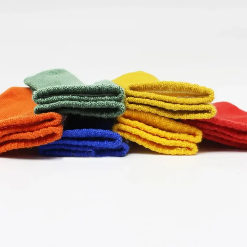 Bibaby Unisex Çorap Soket Bistyle 6lı Penye Çemberli Sarı - 5