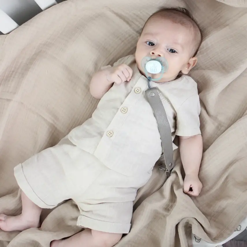 Bibaby Unisex Müslin Örtü Bistyle Bej - 4