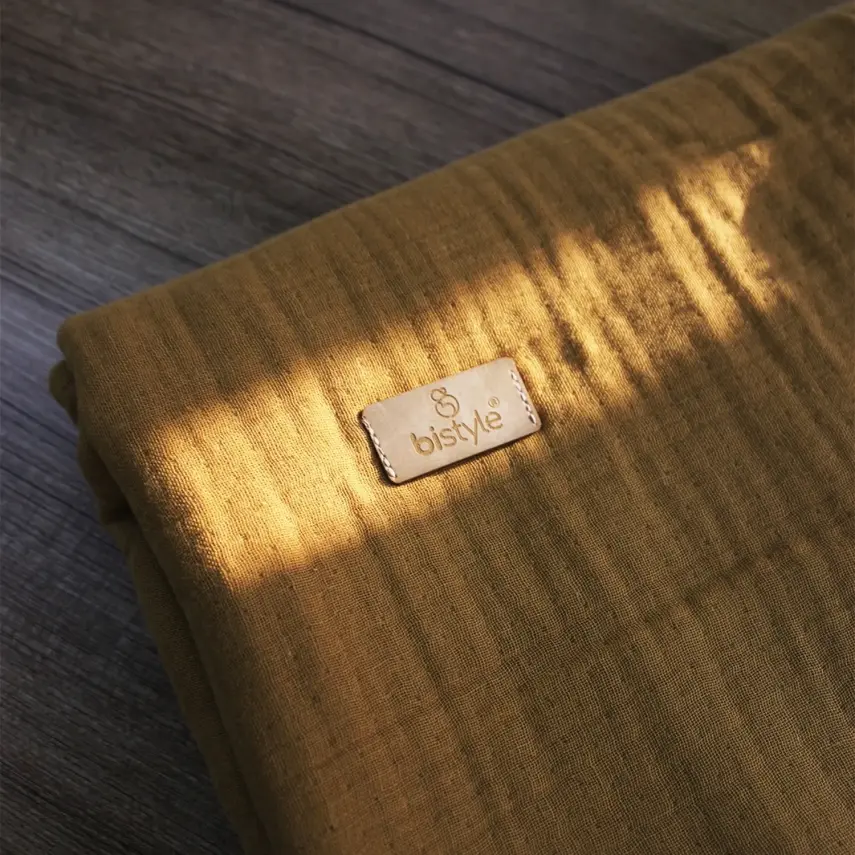 Bibaby Unisex Müslin Örtü Bistyle Hardal - 4