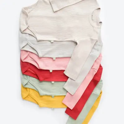 Bibaby Unisex Organik Body Relax Modal Bej - 20