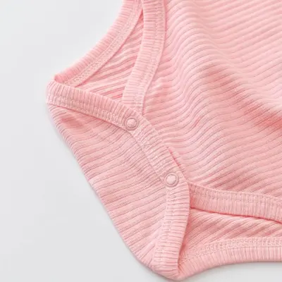 Bibaby Unisex Organik Body Relax Modal Pembe - 3