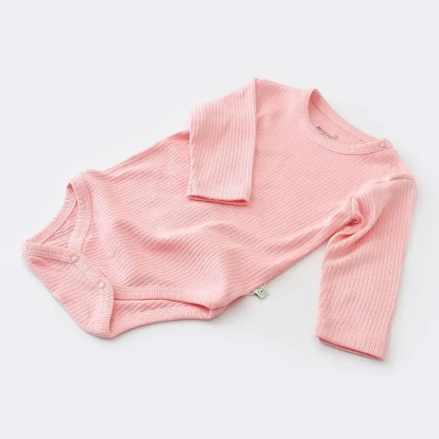 Bibaby Unisex Organik Body Relax Modal Pembe - 8